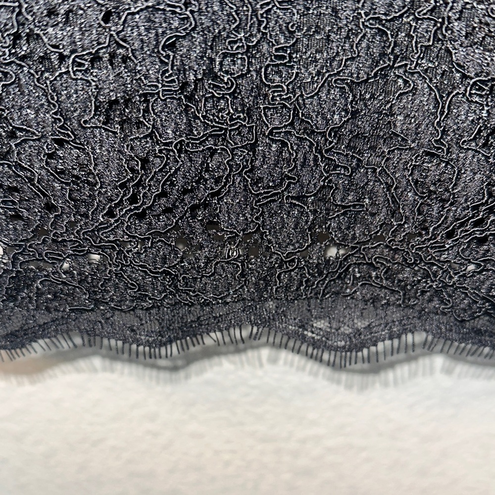 Adrianna Papell Black Lace Midi Dress - Picture 8 of 12